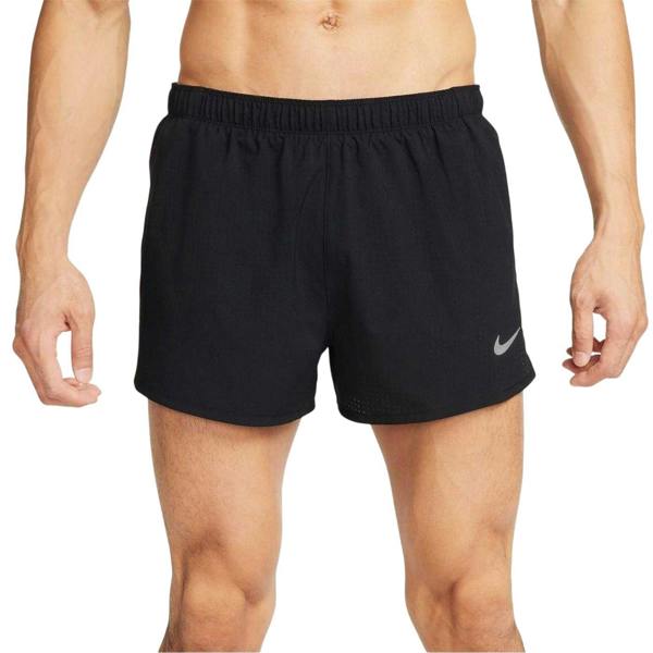 Nike Mens Running Shorts - Black/Silver - 