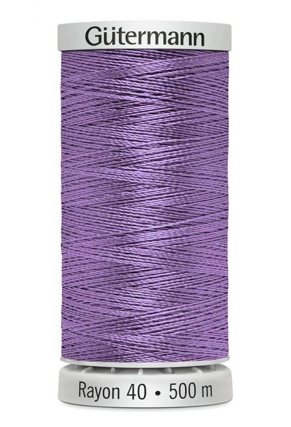 Gutermann No 40 Sulky Rayon Embroidery Thread 500m Rayon Thread Suitable For Embroidery