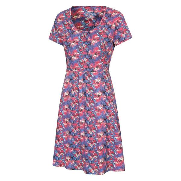 Mountain Warehouse Womens/Ladies Essentials Lora Flowers Skater Dress - Red - 