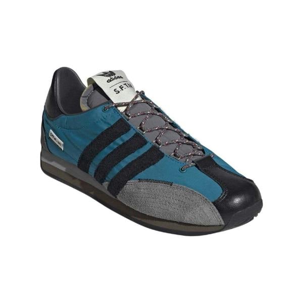 Adidas Mens Country OG Song for the Mute Leather Trainers - Teal - 