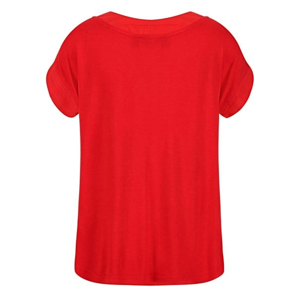 Regatta Womens/Ladies Adine Stripe T-Shirt - True Red