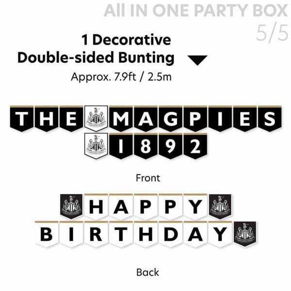 Newcastle United FC All in One Party Box Set, Kitchen Accessories, Sports, Gift