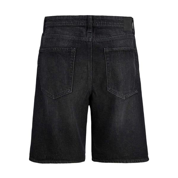 Jack And Jones Mens Tony Denim Loose Fit Shorts - Black Denim - 