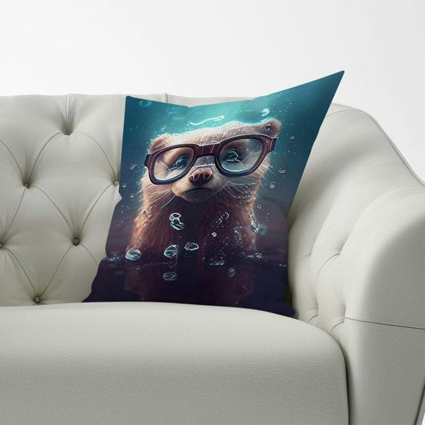 Warren Reed Ferret Splashart Water Cushions