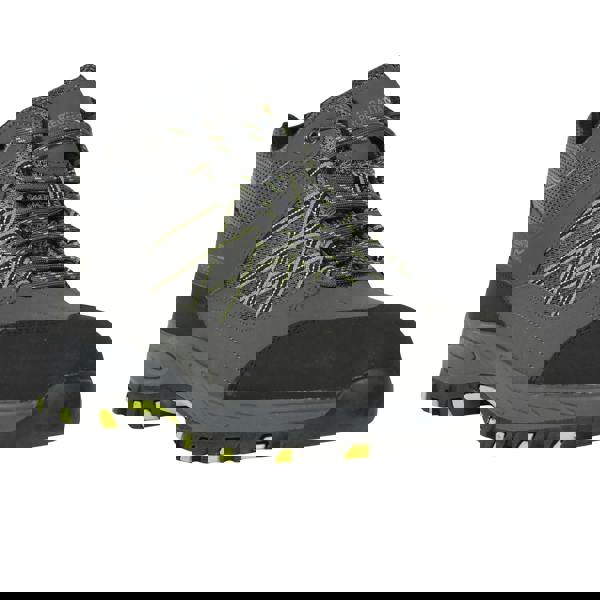 Regatta Mens Sandstone Safety Boots - Briar Grey/Lime Punch