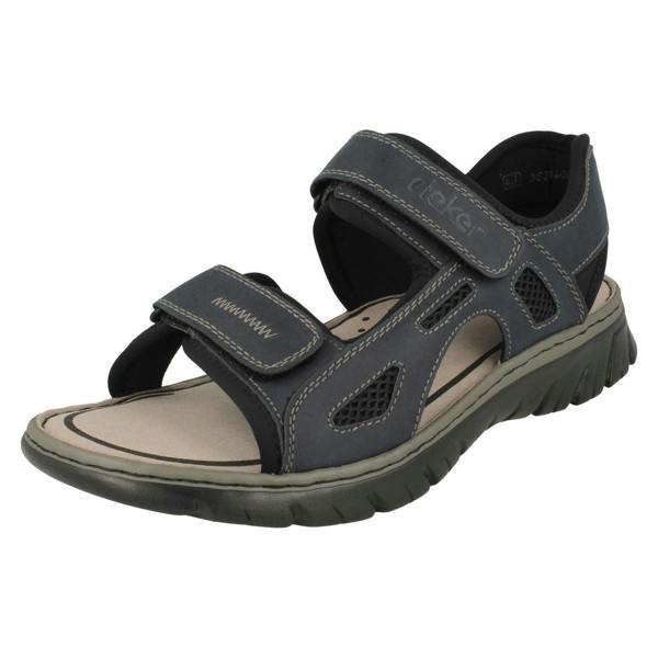 Rieker Mens Rieker Light Weight Adjustable Sandals 26761