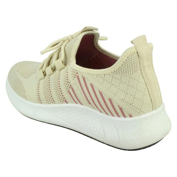 Spot On Ladies Spot On Casual Lace Up Trainers F7201