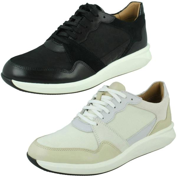 Clarks Ladies Clarks Casual Lace Up Trainers Un Rio Run