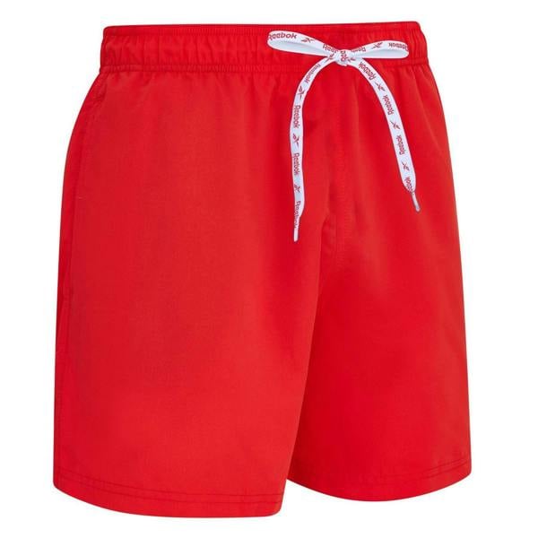 Reebok Mens Abbott Swim Shorts - Sport Red - 