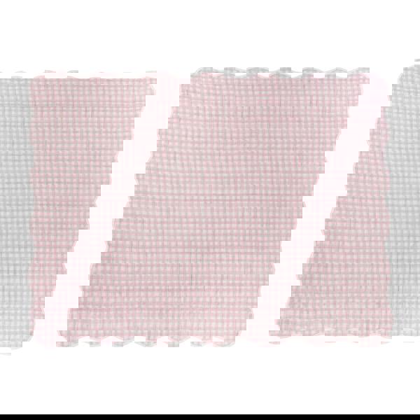 Furn Quilted Scalloped Bedspread - Pink