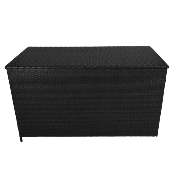 Jardi Rattan Cushion Storage Box - Black