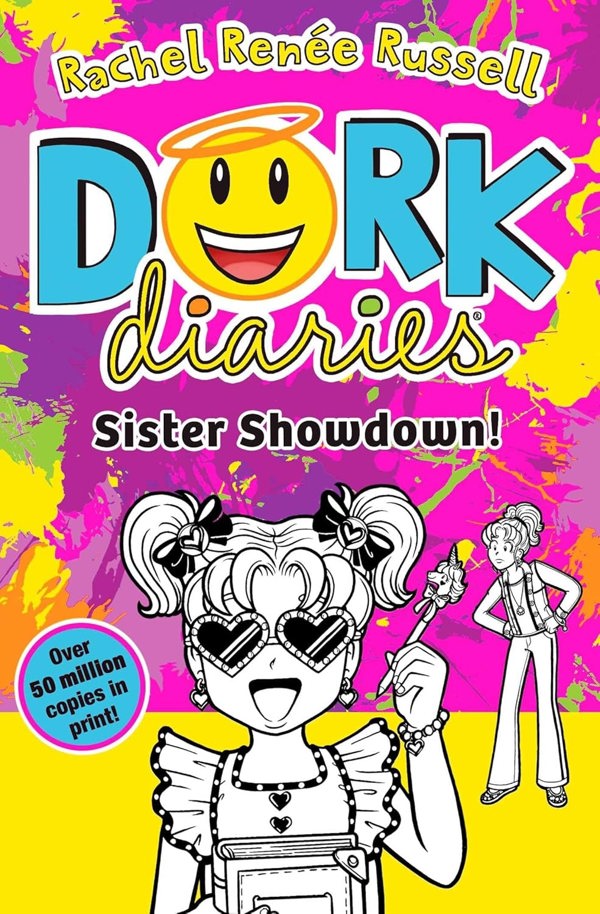 Dork Diaries Collection 4 Books Set (Volume 13-16) By Rachel Renee Russell (Birthday Drama!, Spectacular Superstar, I Love Paris!, Sister Showdown!)
