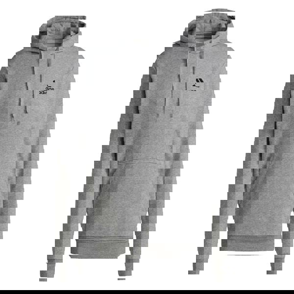 Adidas Unisex Adult Fleece Hoodie - Mid Grey - 