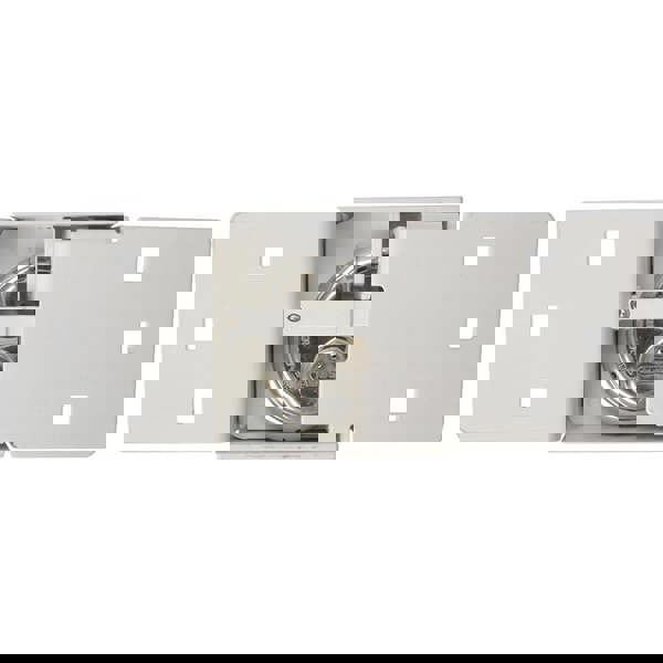 Abus Mechanical 141/200 Diskus Integral Van Lock White & 26/70mm Diskus Padlock - Multi Colour - 