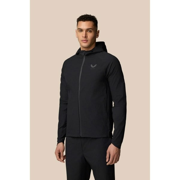 Castore Branded Elastic Wind Jacket Men's Black