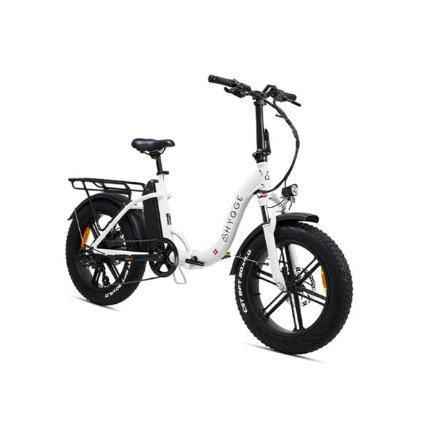 Hygge Bikes Vester Step 2026 - Folding Fat Tyre E-Bike 48V 14Ah - Heron White