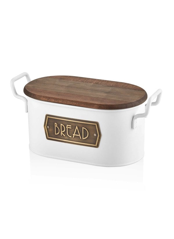 Rozi White Bread Bin