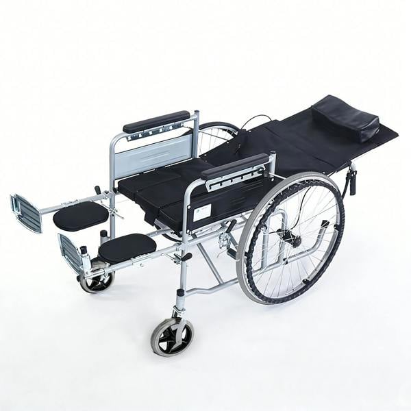 Havendro 6 Position Adjustable Folding Mobility Chair Lightweight with Reclining Backrest