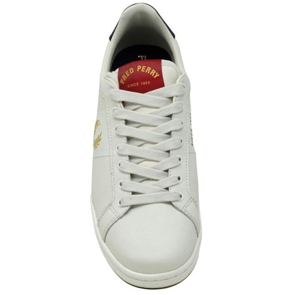 Fred Perry Leather Trainers - White