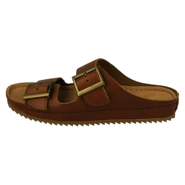 Clarks Ladies Clarks Adjustable Dual Strap Mule Sandals Brookleigh Sun