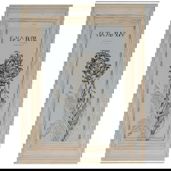 Hill Interiors Isla Single Photo Frame - White - 