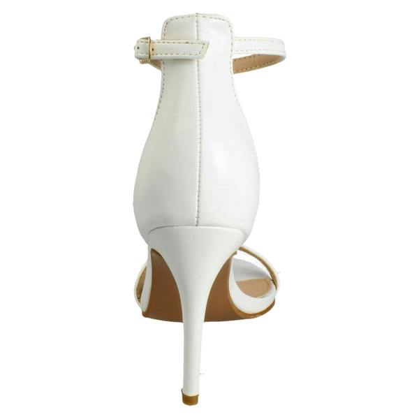 Anne Michelle Ladies Anne Michelle High Heeled Wide Fit Evening Sandals F12109