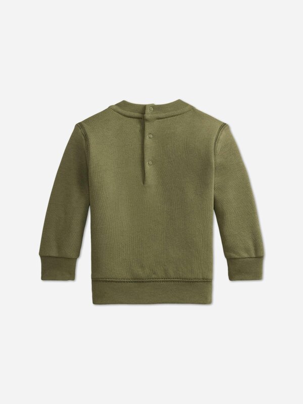 Ralph Lauren Kids Ralph Lauren Baby Boys Polo Bear Sweatshirt in Green