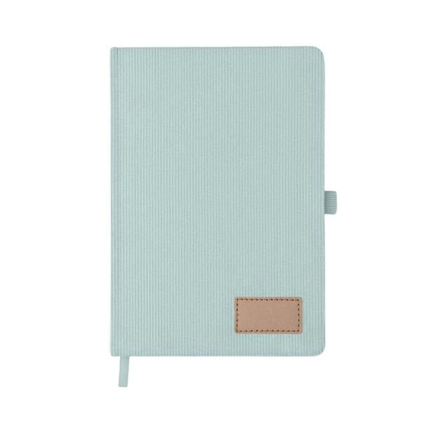 MidOcean Cordi note Hard Cover RPET A5 Notebook - Baby Blue - 