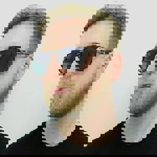 Persol Sunglasses PO0714 24/S3 Brown Havana Blue Gradient Polarized Folding 54mm