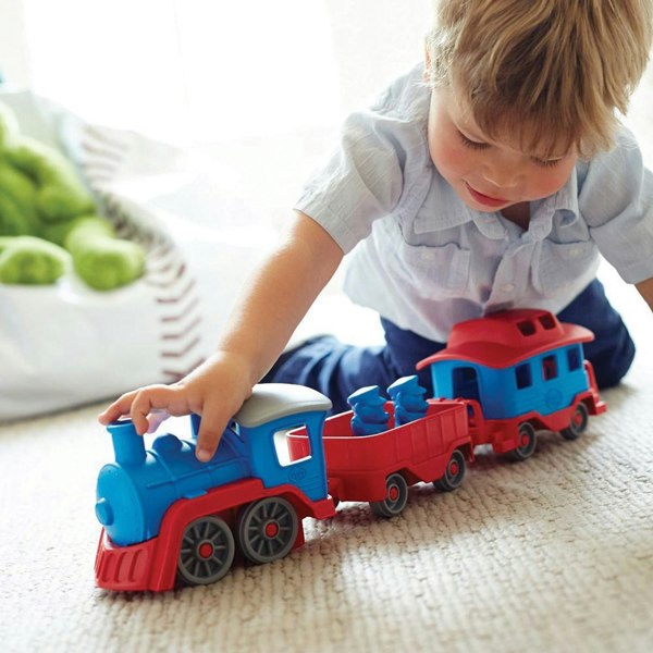 Green Toys Train Toy - Made From 100% Recycled Plastic