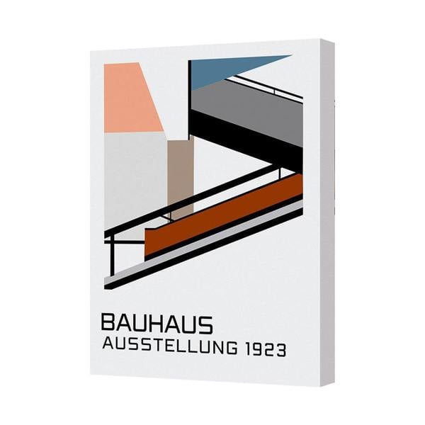Benjamin Tate Design Bauhaus Ausstellung 1923 Canvas Print Wall Art Decor