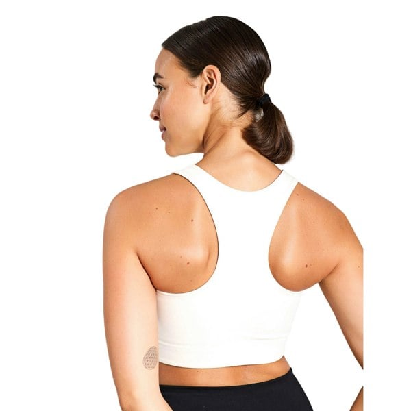 Girlfriend Collective Womens/Ladies Dylan Sports Bra - Ivory