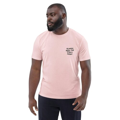 Anchor & Crew Small Print Annotations Organic Cotton T-Shirt