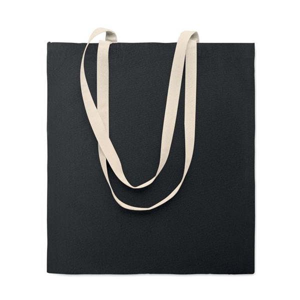 MidOcean Zevra Colour Cotton Shopper Bag - Black - 