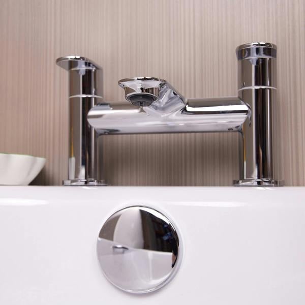 Flode Adnji Bath Filler - Polished Chrome Finish