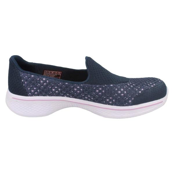 Skechers Girls Skechers Flats With Mesh Detail Go Walk 4 Kindle 81118