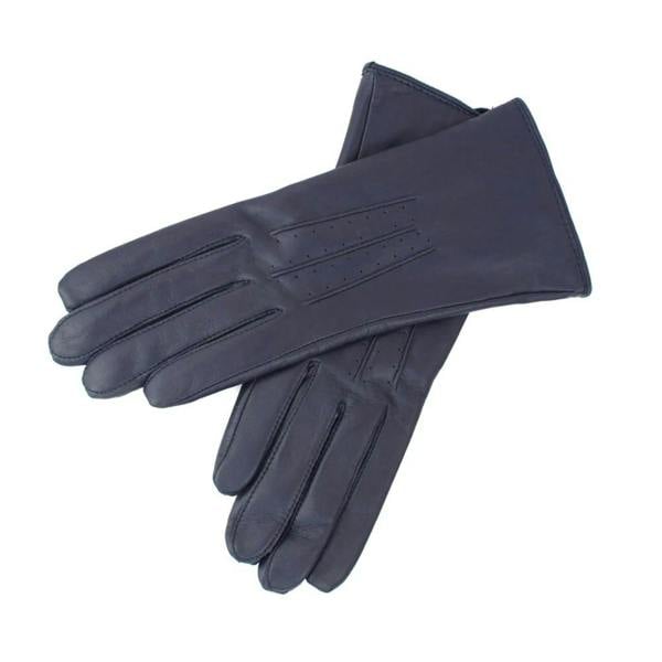 Eastern Counties Leather Womens/Ladies Serena Leather Gloves - Navy