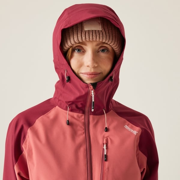 Regatta Women's Birchdale Shell Waterproof Jacket - Mineral Red / Rumba Red