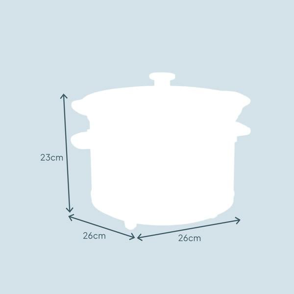 Cooks Professional 2.5L Slow Cooker