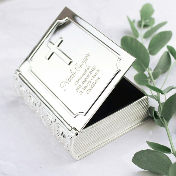 Personalised Memento Company Personalised Bible Trinket Box