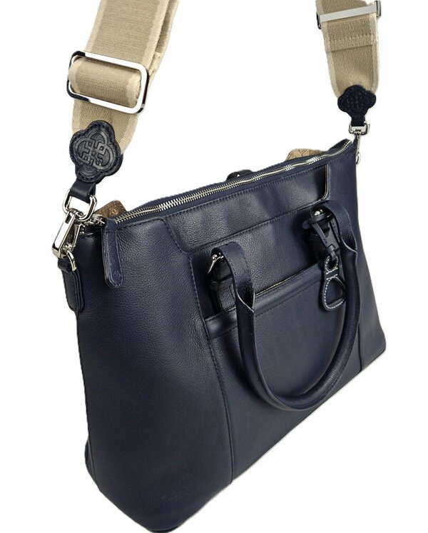 SADDLER Elizabeth Leather Workbag  - Handmade by Saddler - Practical, Spacious & Elegant Design