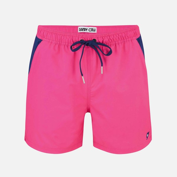 Randy Cow Raspberry - Swim Shorts with Waterproof Pocket