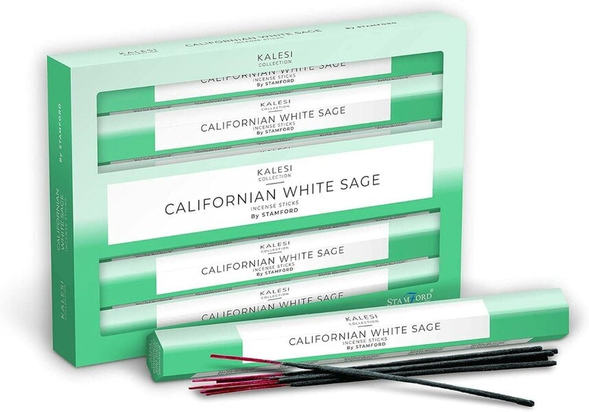 Kalesi Collection Californian White Sage Incense Sticks Pack of 6