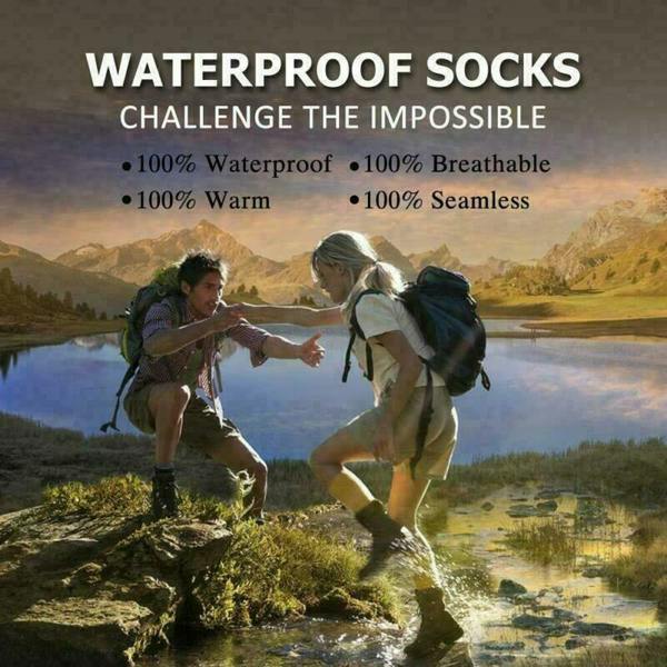 HYGRAD BUILT TO SURVIVE Waterproof Breathable Men Coolvent Socks hiking hunting trekking outdoor sports