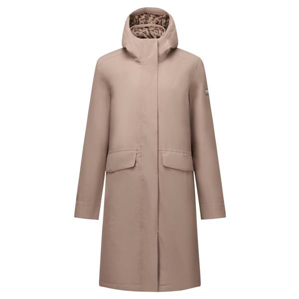 Regatta Womens/Ladies Ramona Leopard Print Insulated Waterproof Jacket - Mocha - 