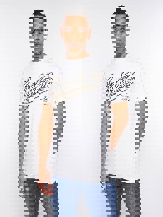 Crosshatch Cronstand T-Shirt White