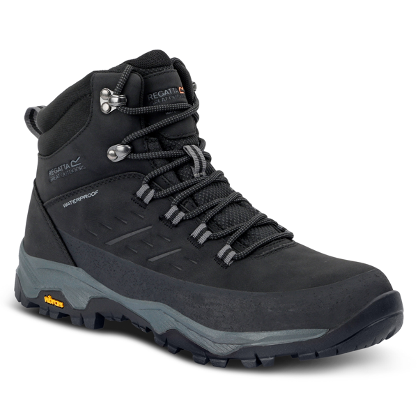 Regatta Mens Blake Walking Boots - Black