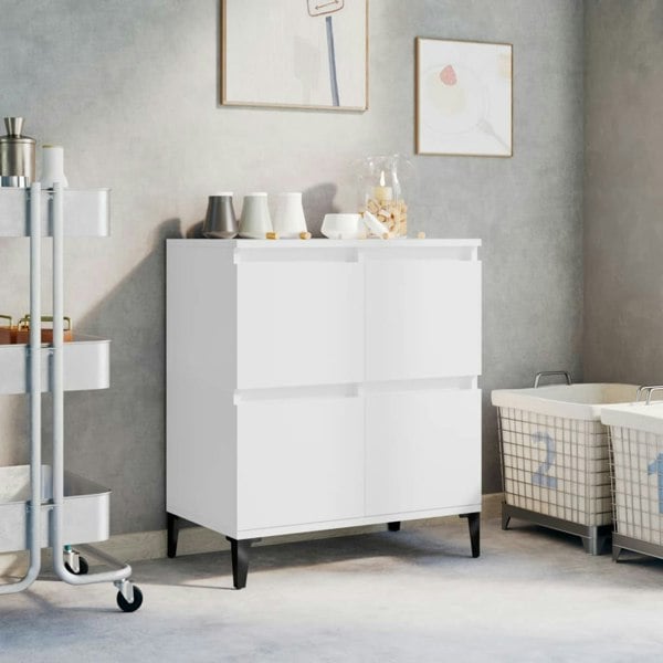 Berkfield Sideboard White 60x35x70 cm Engineered Wood