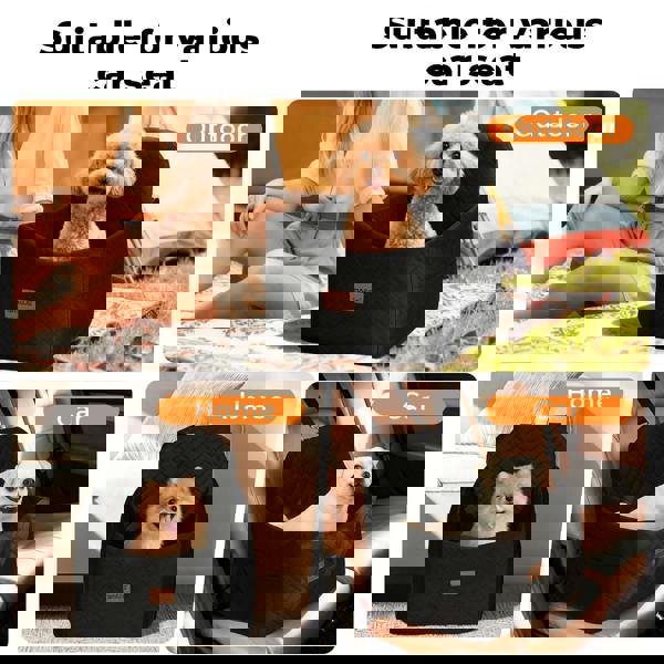 Skylos Pet Booster Dog Car Seat Safe Travel Carrier Bed Basket Puppy Washable