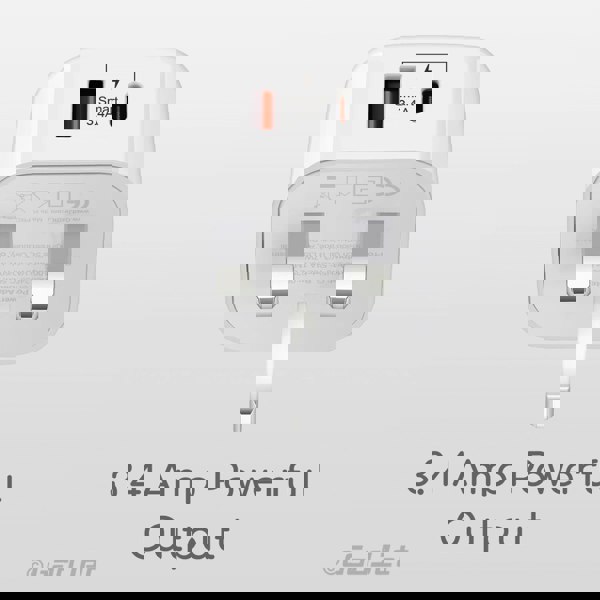 GadJet USB-C + USB-A Power Adapter